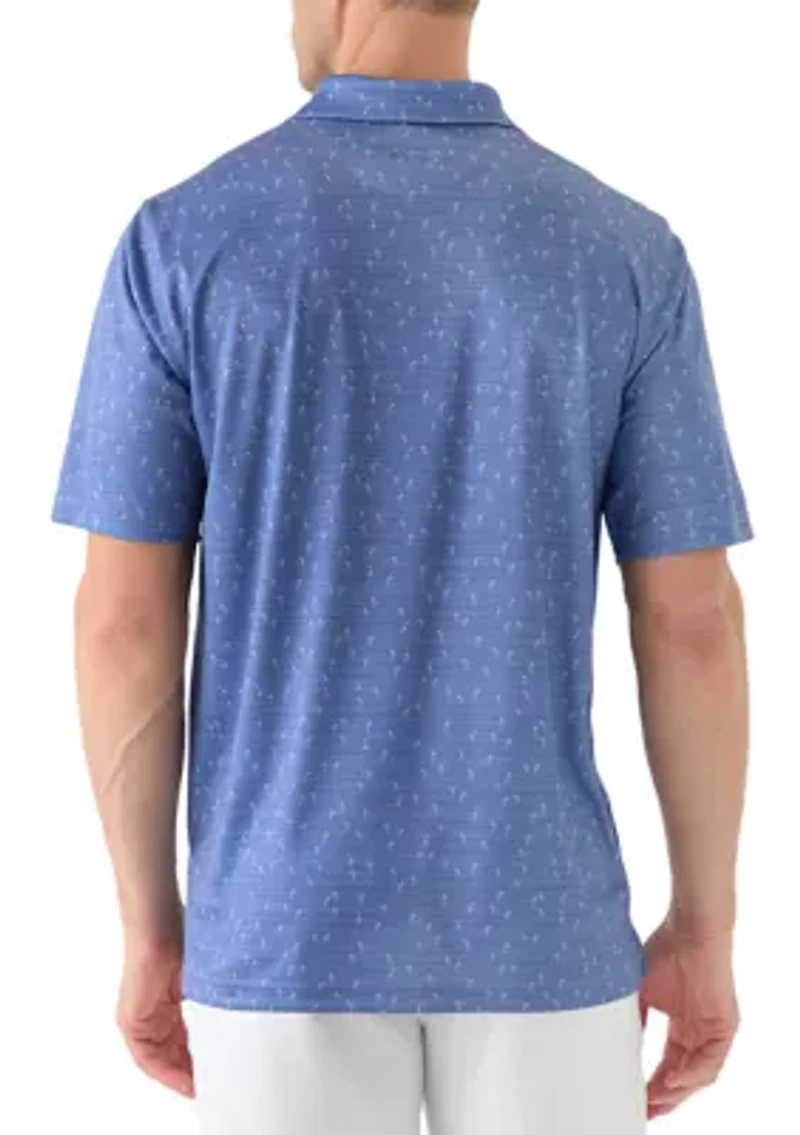 Men's Novelty Parrot Print Shirt