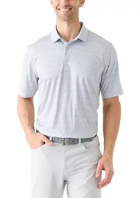 Men's Island Flora Printed Polo Shirt