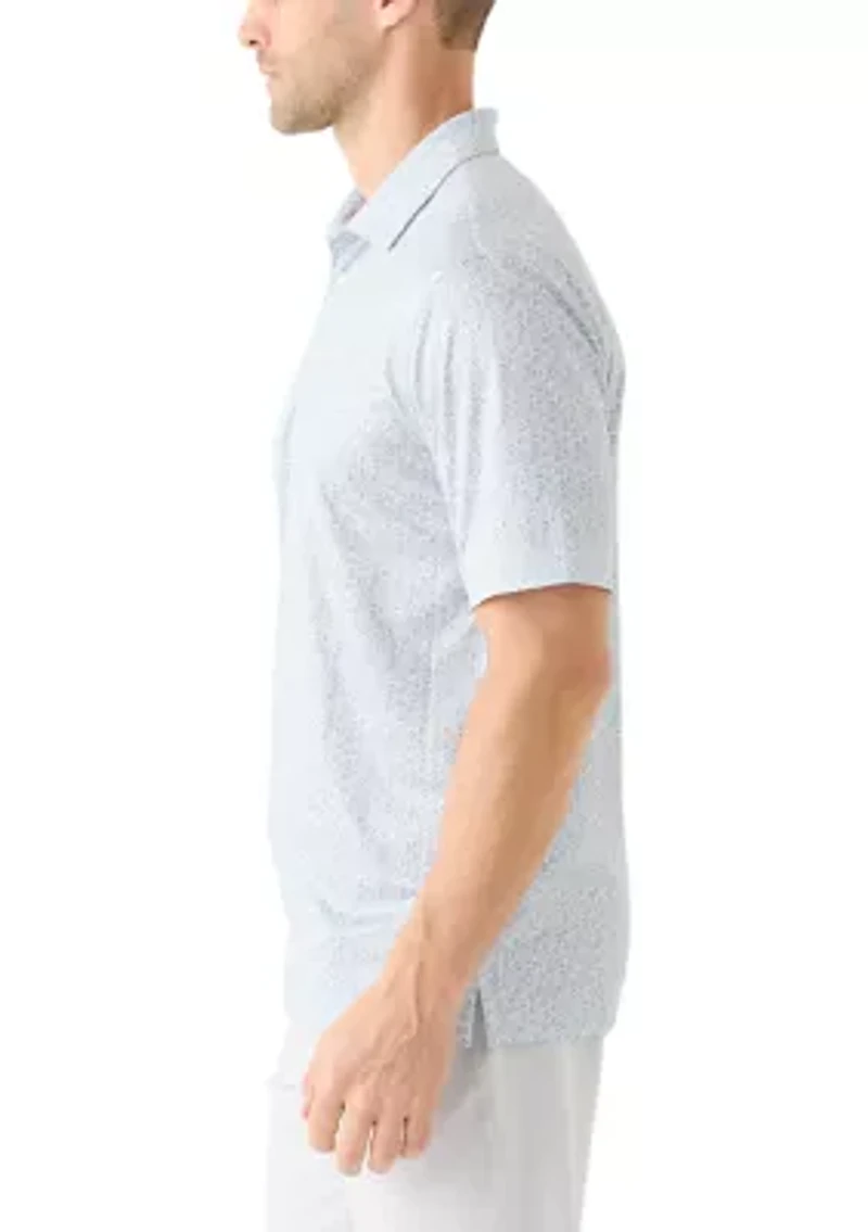 Men's Island Flora Printed Polo Shirt