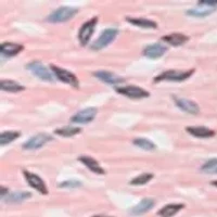 Men's Foliage Printed Polo Shirt