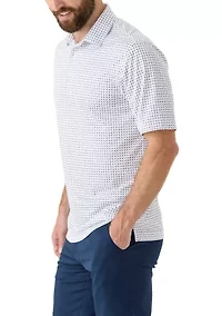 Men's Print Polo Shirt