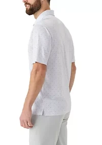 Men's Print Polo Shirt