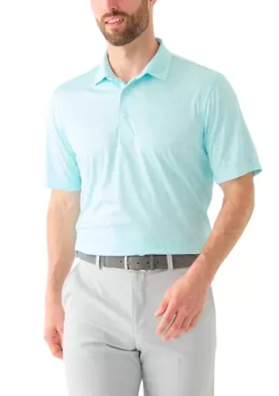 Men's Fossil Print Polo Shirt