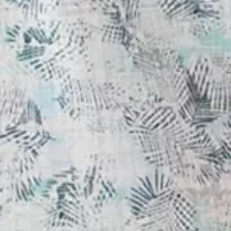 Men's Cassava Leaf Printed Polo Shirt