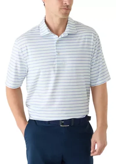 Men's Days Off Striped Polo Shirt