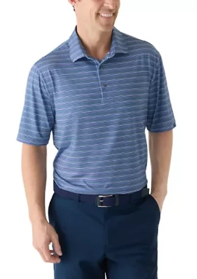 Men's Panorama Striped Polo Shirt