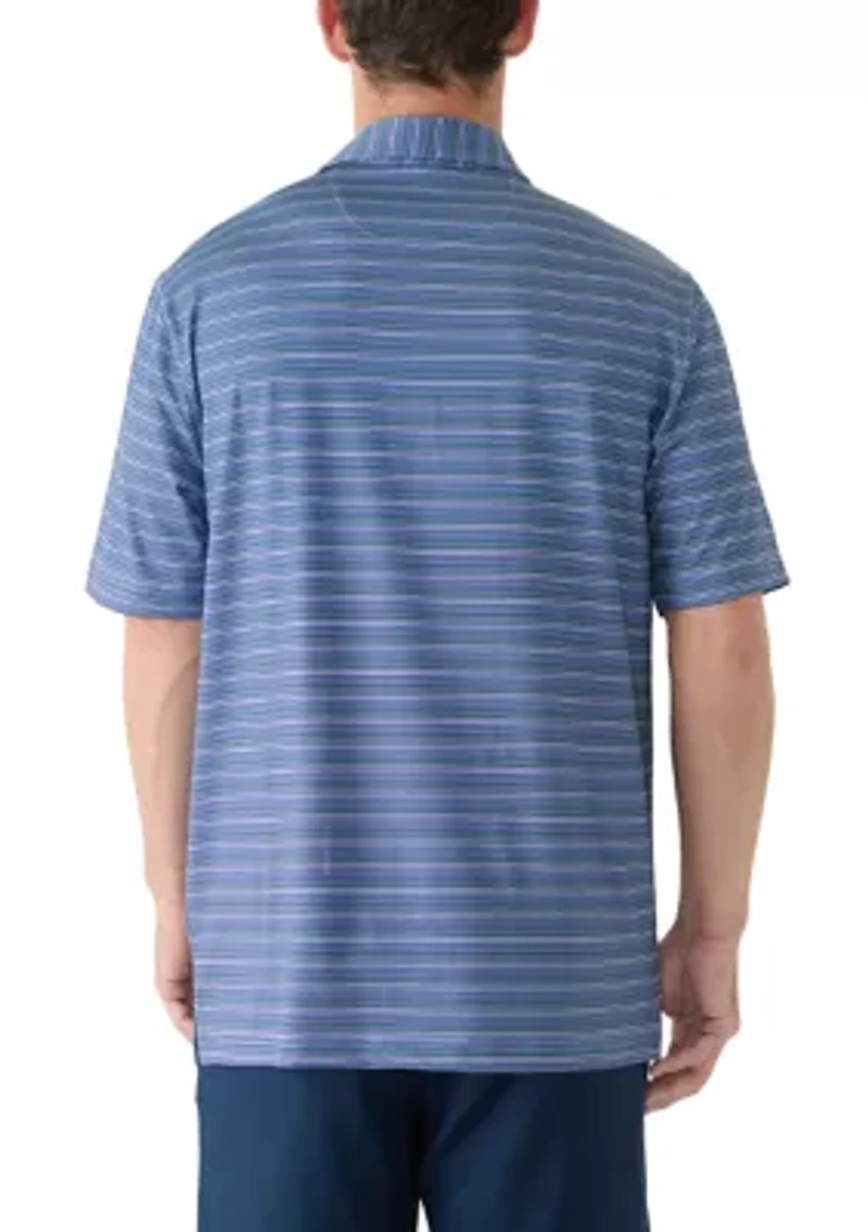 Men's Panorama Striped Polo Shirt