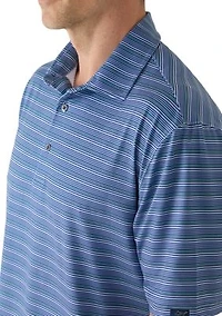 Men's Panorama Striped Polo Shirt