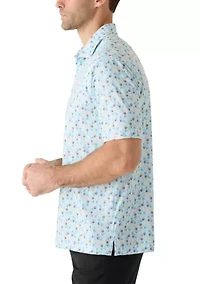 Men's Geometric Print Shirt