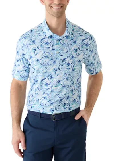 Men's Marble Print Shirt