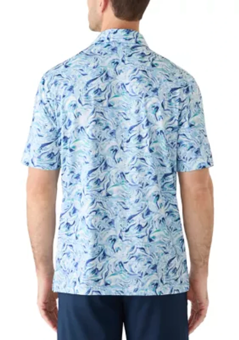 Men's Marble Print Shirt