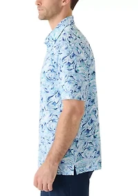 Men's Marble Print Shirt