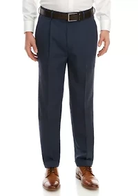 Straight Micro Pleat Pants