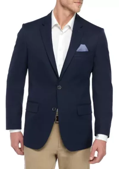 Big & Tall 4 Way Stretch Navy Blazer