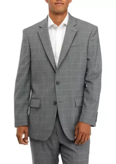 Windowpane Suit Separate Jacket