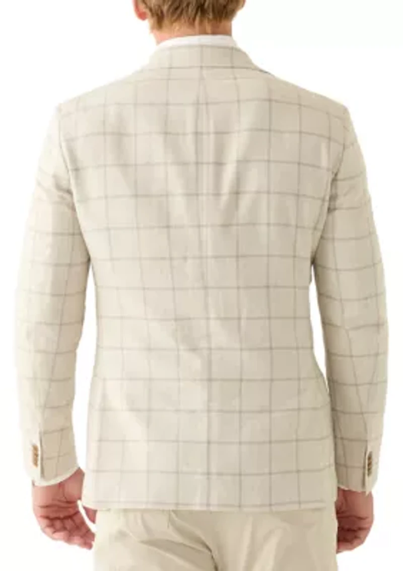 Men's Windowpane Sportcoat