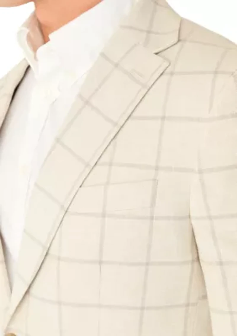 Men's Windowpane Sportcoat