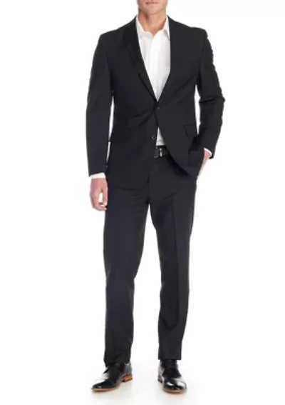 Black Solid Suit