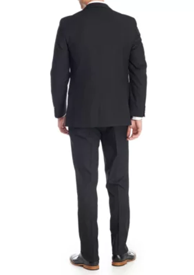 Black Solid Suit