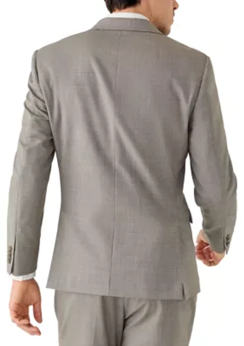 Men's Sharkskin Suit Jacket