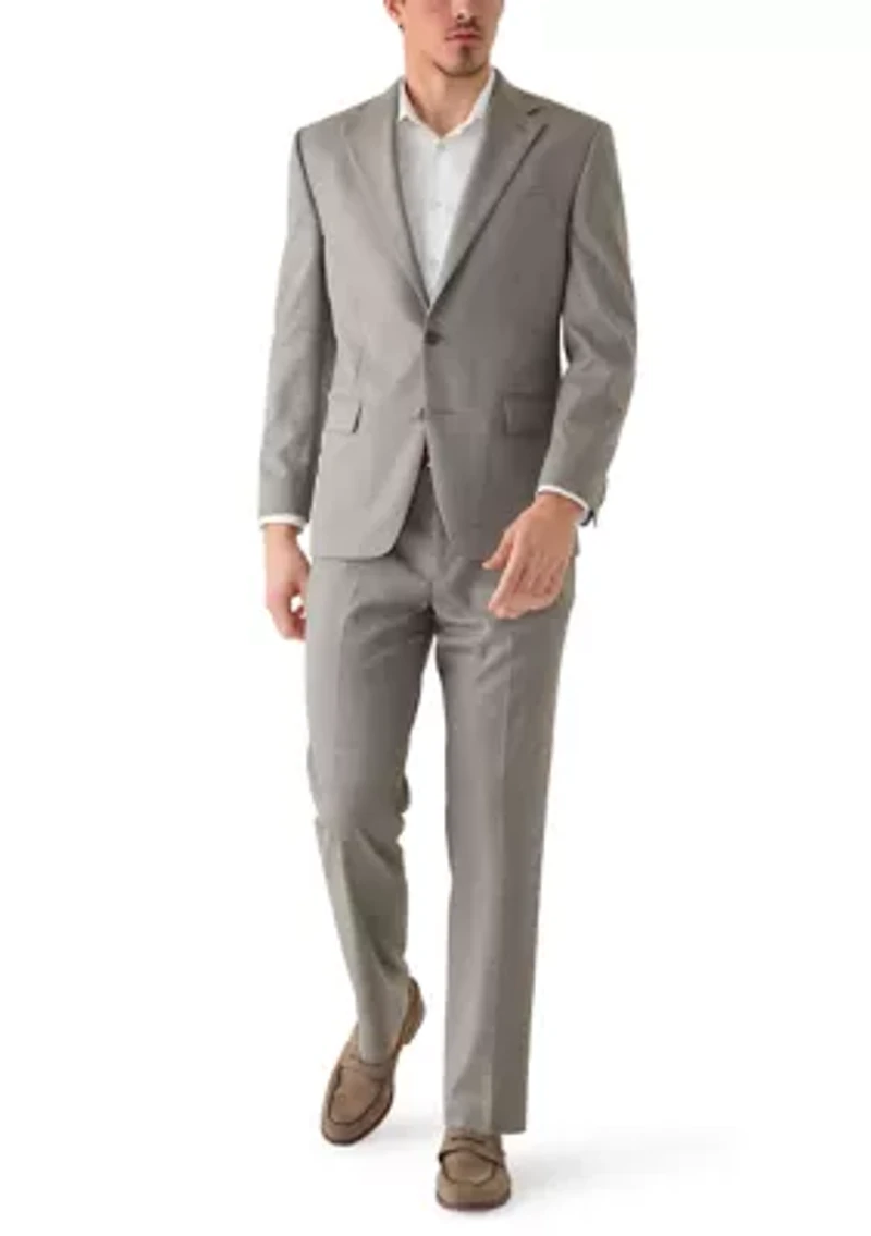 Men's Sharkskin Suit Jacket