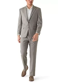 Men's Sharkskin Suit Jacket