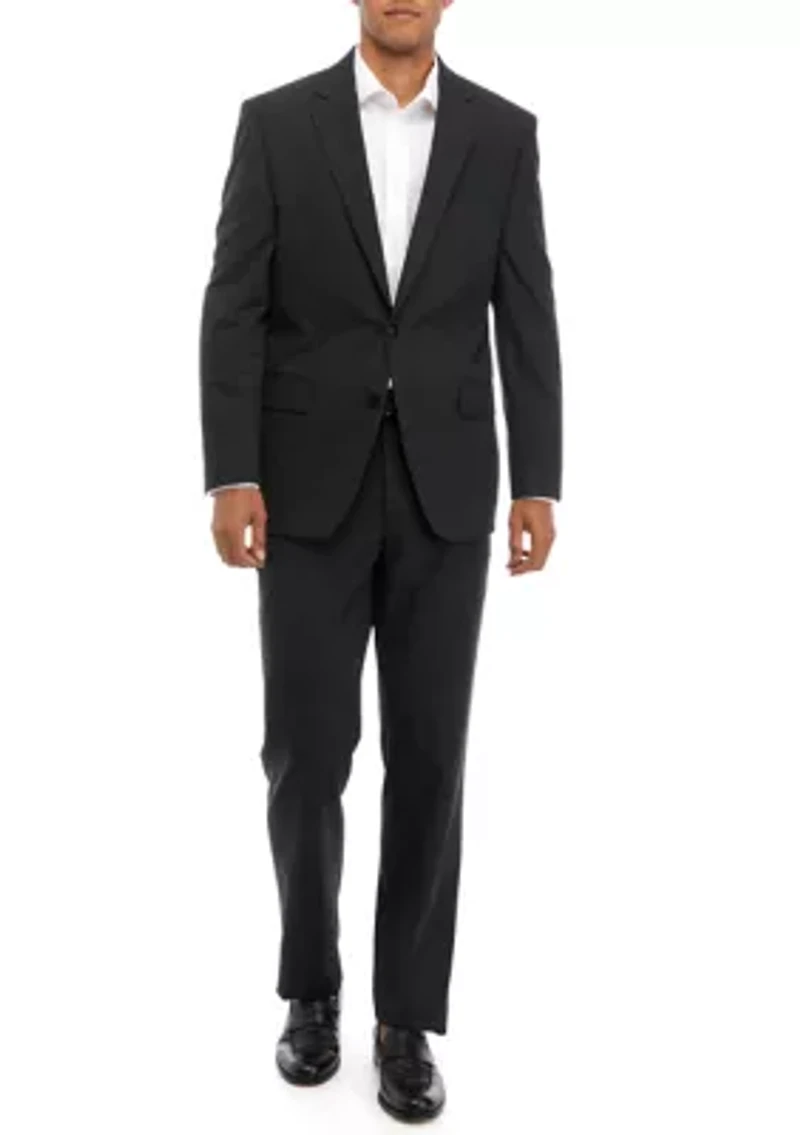 Black Charcoal Suit
