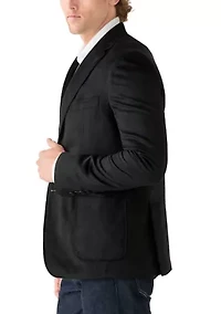 Faux Suede Sport Coat