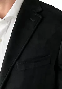 Faux Suede Sport Coat