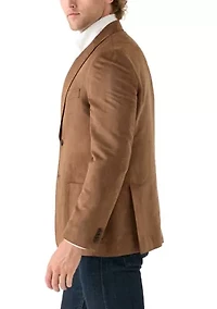 Walnut Faux Suede Sportcoat