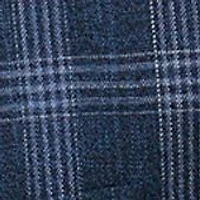 Single Breasted Classic Fit Plaid Blazer