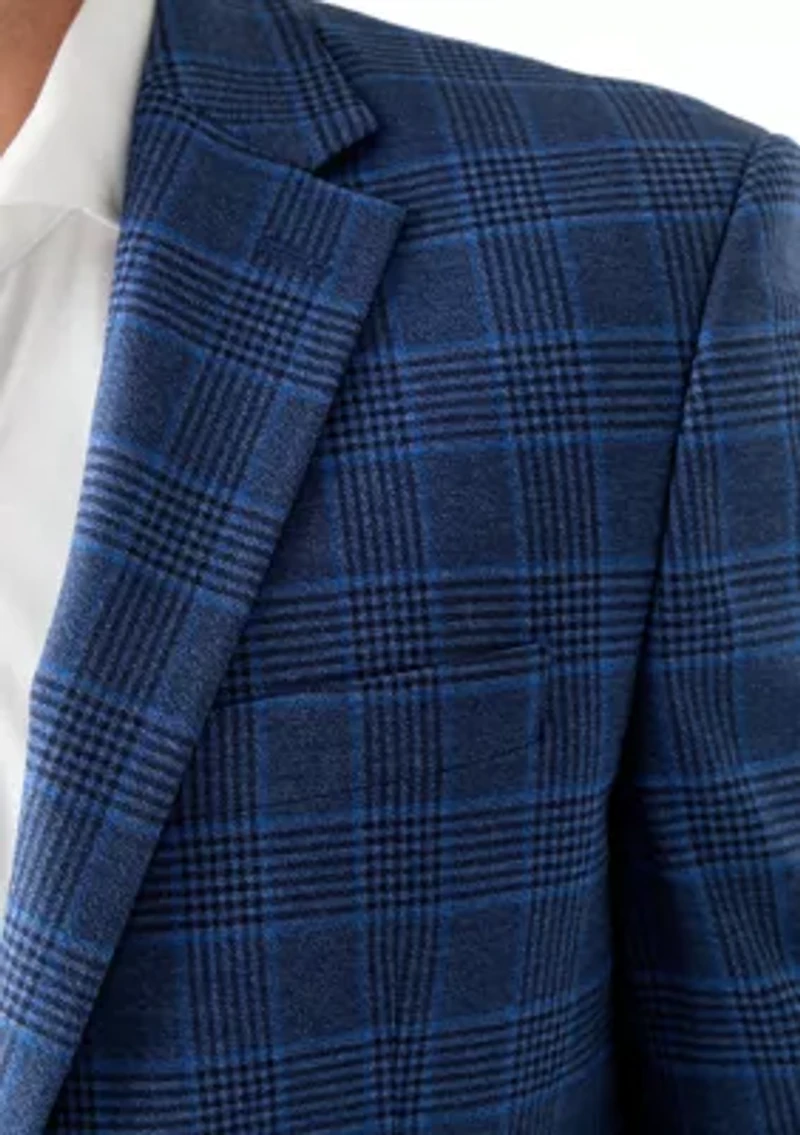 Blue Plaid Sport Coat