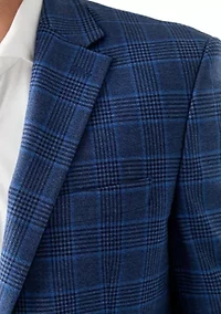 Blue Plaid Sport Coat