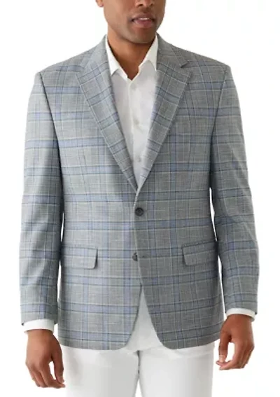 Men's Plaid Blazer