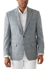 Men's Plaid Blazer