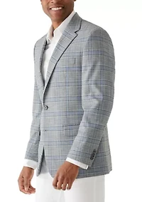 Men's Plaid Blazer