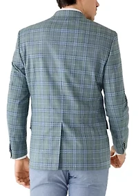 Men's Plaid Blazer