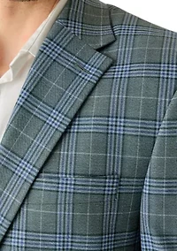 Men's Plaid Blazer