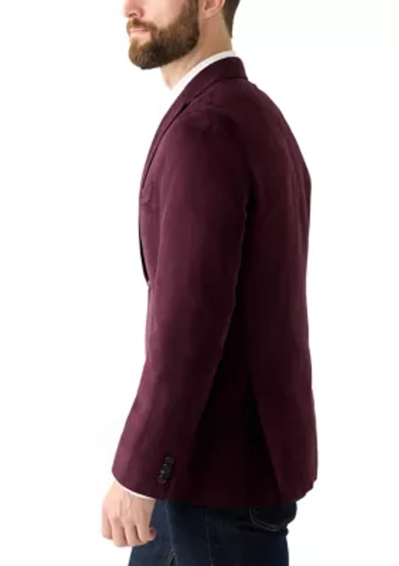 Men's Faux Suede Jacket