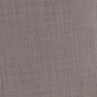 Brown Stretch Flat Front Pants