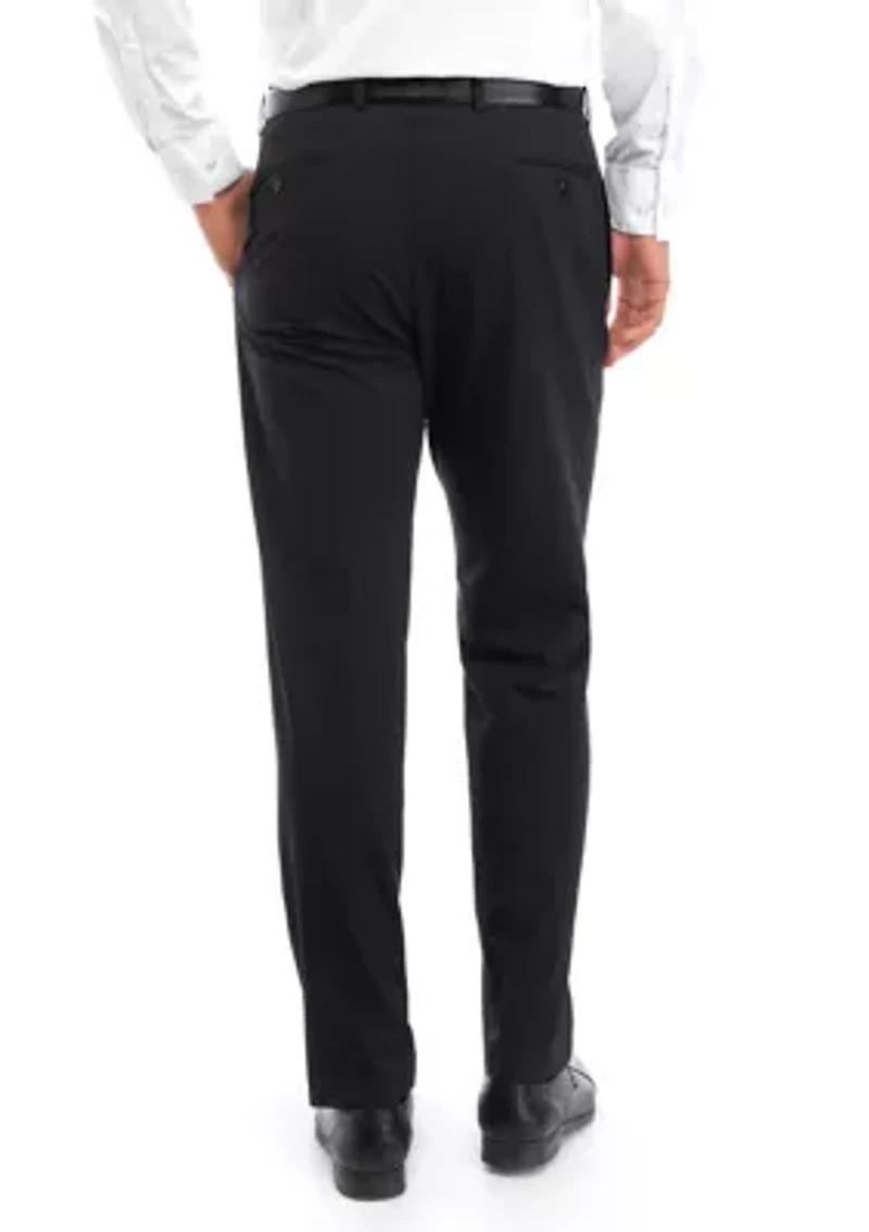 Men's Flat Front Dress Pants