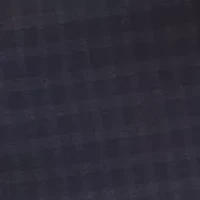 Blue Check Printed Dress Pants