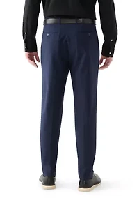 Men's Classic Fit Small Plaid Pants