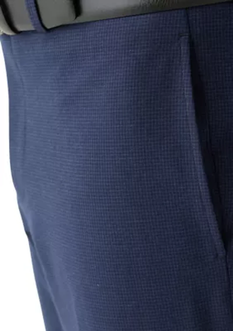 Men's Classic Fit Small Plaid Pants