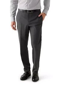 Classic Fit Black Small Plaid Pants
