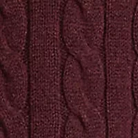 Cable Knit Cotton Sweater