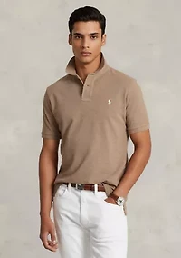 Classic Fit Mesh Polo Shirt