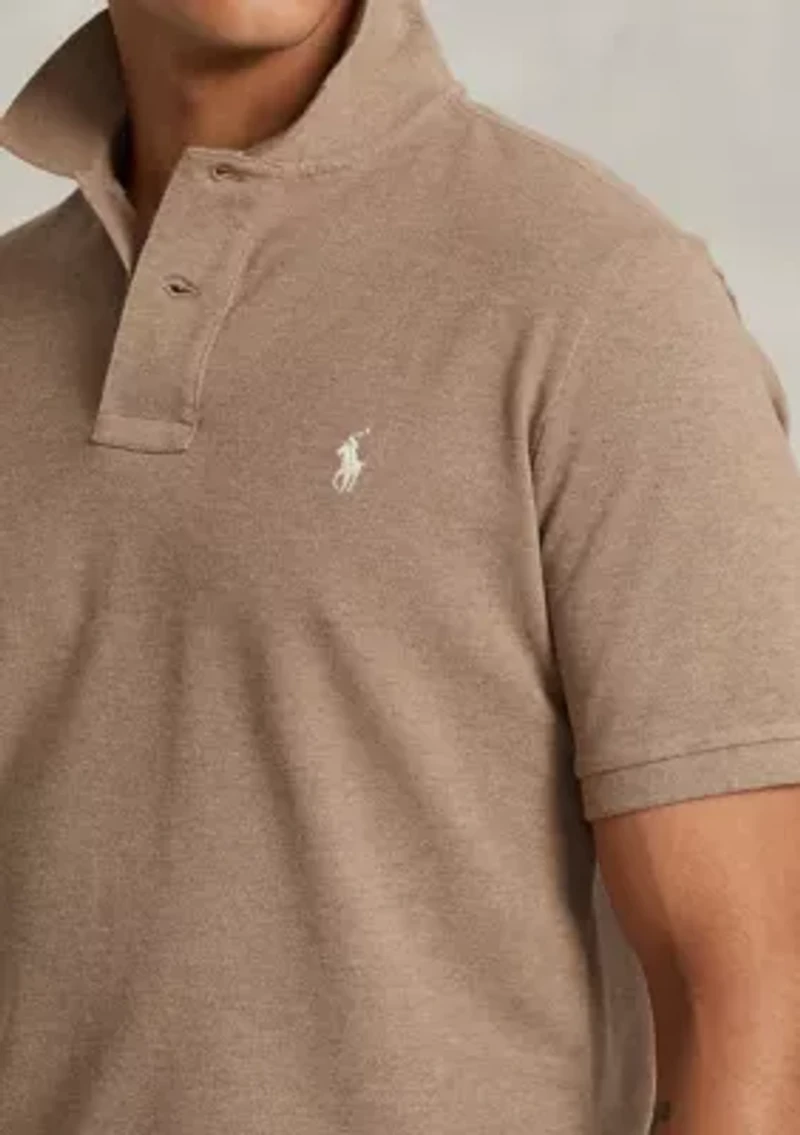 Classic Fit Mesh Polo Shirt