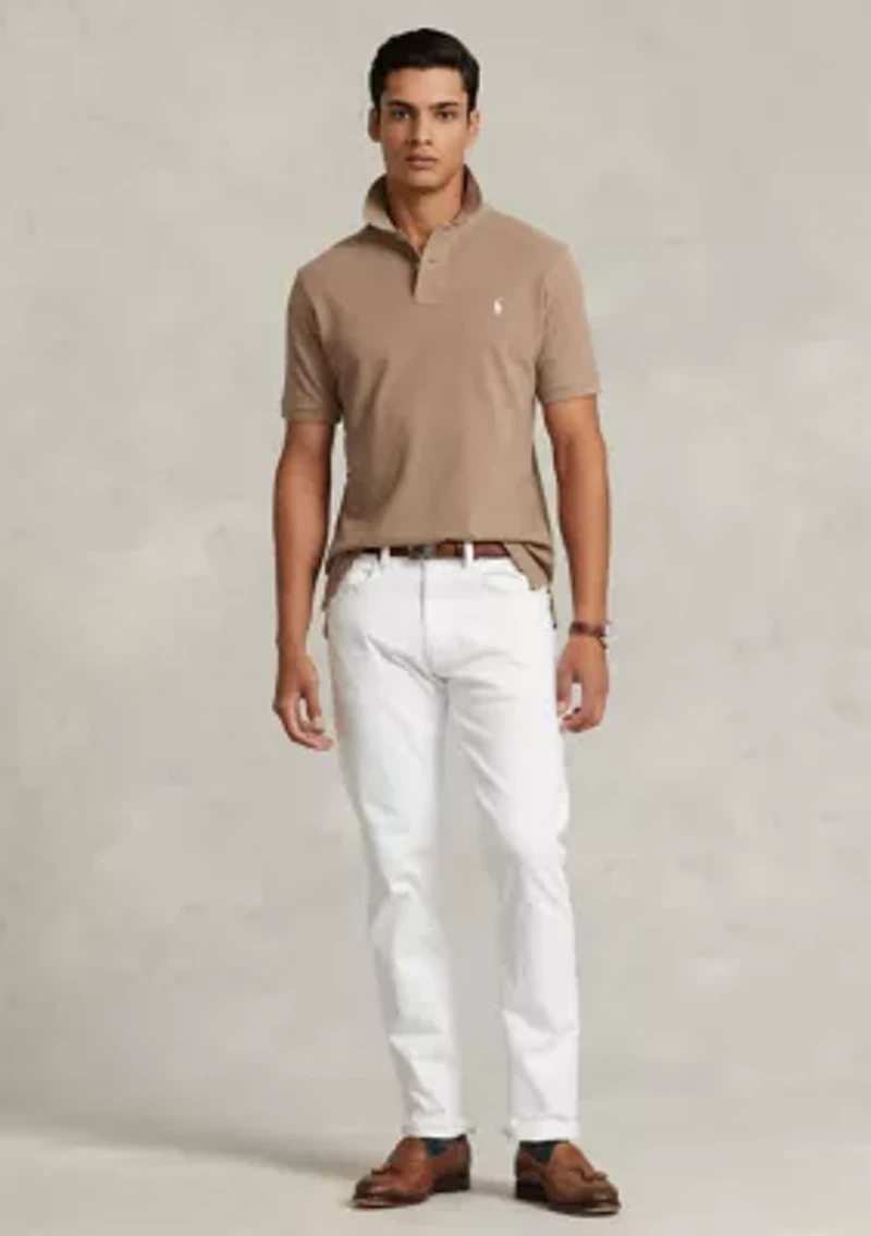 Classic Fit Mesh Polo Shirt