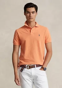 Custom Slim Fit Mesh Polo